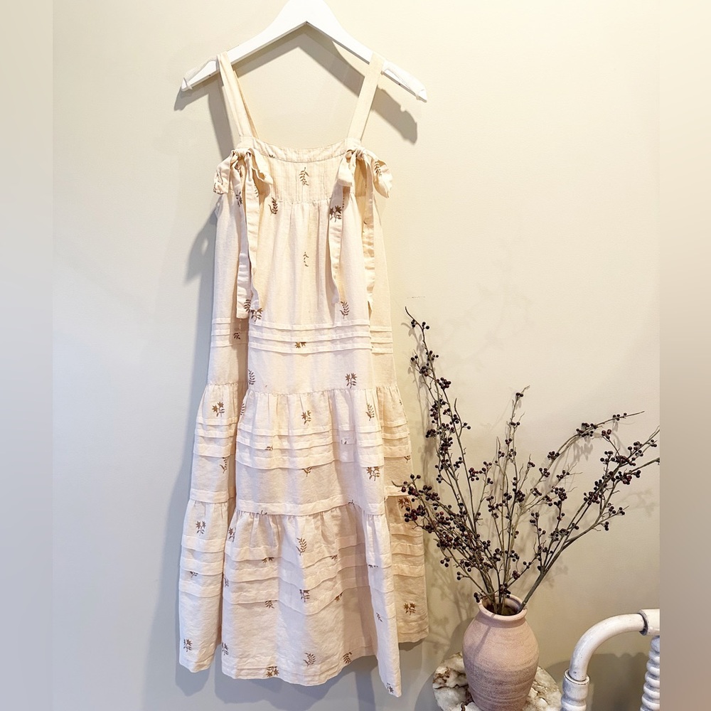 Kopal Ruby Linen Dress